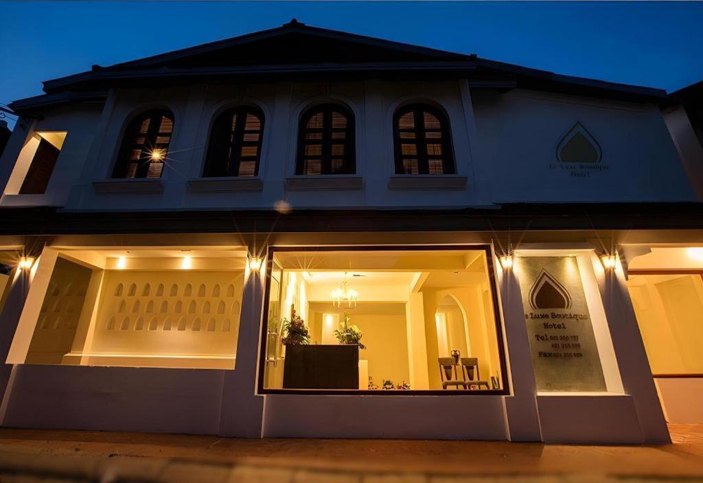Le Luxe Boutique Hotel Vientián Exterior foto